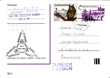 CDV 192 - CZ 1987 96 001 ●